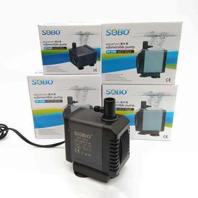 SOBO Aquarium Energy Saving Submersible Pump (WP-3300) | Power : 12W | Output : 600L/H Lifting Height : 1M